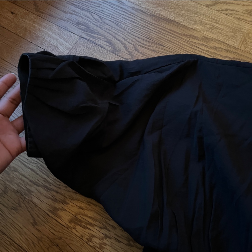 Cos Cinched Waist Black Dress - Gem
